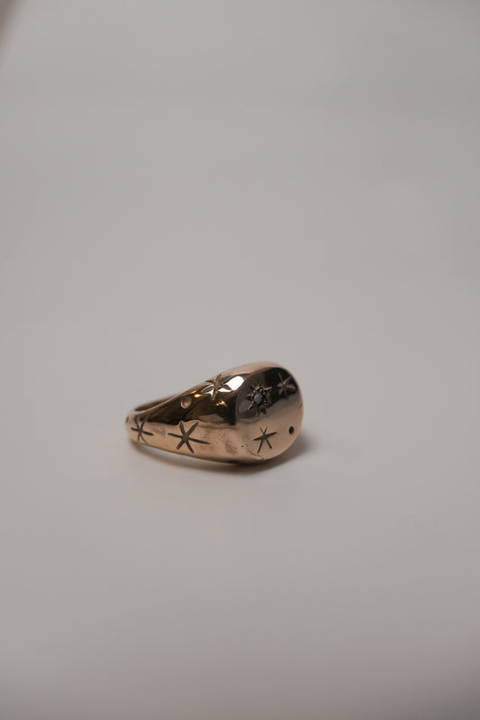 Stars Signet Ring
